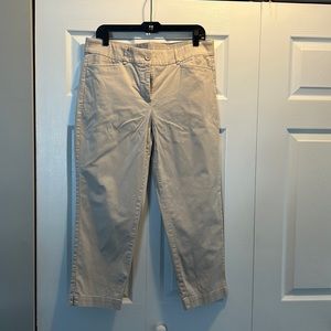 LOFT Outlet Cropped Chinos sz 12/14